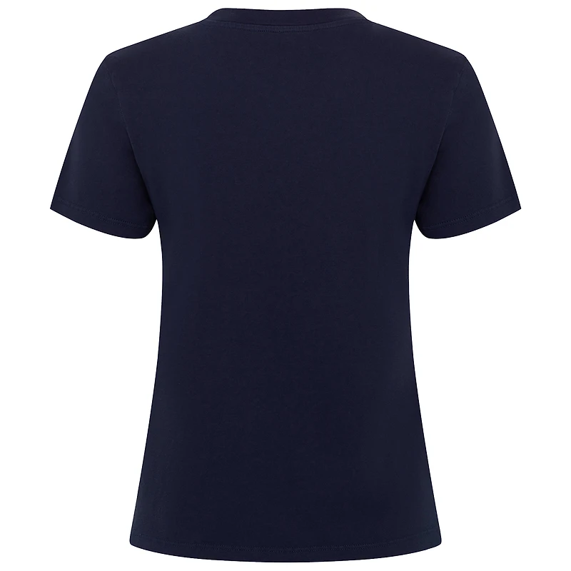 T-shirt Sportiqe bleu marine pour femme, coupe boxy, Oklahoma City Thunder, Arcadia