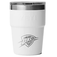 Gobelet empilable YETI Oklahoma City Thunder Rambler de 473 ml (16 oz) avec couvercle MagSlider