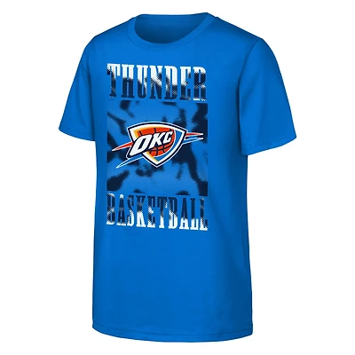 T-shirt bleu pour jeunes Oklahoma City Thunder Garage Hero