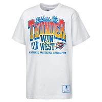 Youth Mitchell & Ness  White Oklahoma City Thunder Bring it Back Premium T-Shirt
