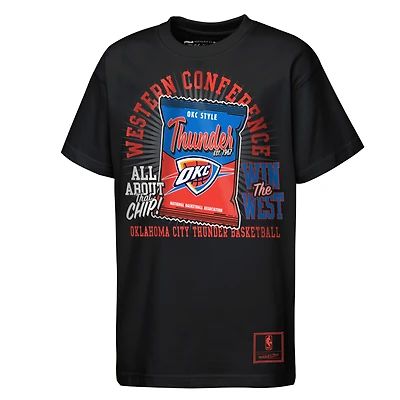 Youth Mitchell & Ness  White Oklahoma City Thunder Bring it Back Premium T-Shirt
