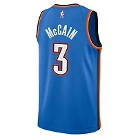 Youth Nike Jared McCain Blue Oklahoma City Thunder Swingman Jersey - Icon Edition