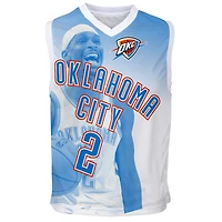 Maillot de mode domicile bleu Outerstuff Shai Gilgeous-Alexander pour jeunes du Thunder d'Oklahoma City