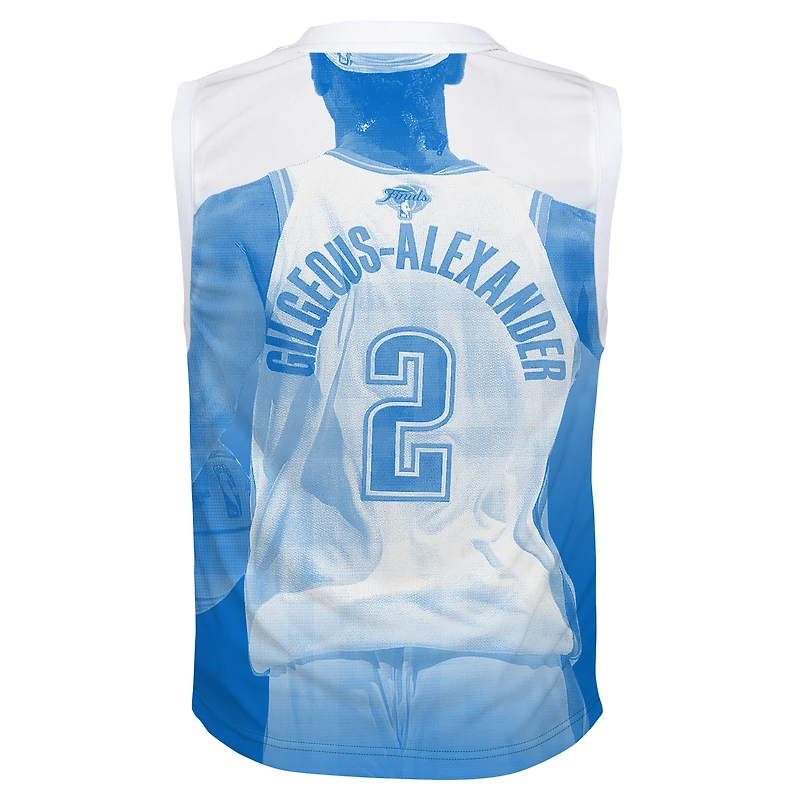 Youth Outerstuff Shai Gilgeous-Alexander Blue Oklahoma City Thunder Hometown Fashion Jersey