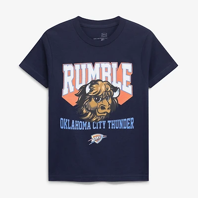 Youth Stadium Essentials  Navy Oklahoma City Thunder Most Valuable Mascot T-Shirt