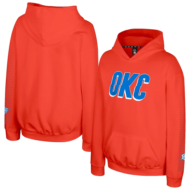 Sweat à capuche Youth Stadium Essentials orange Oklahoma City Thunder Legends Star