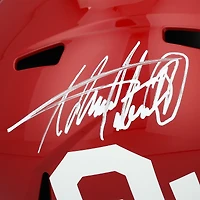 Adrian Peterson Oklahoma Sooners Autographed Riddell Speed Replica Helmet