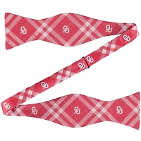Crimson Oklahoma Sooners Rhodes Nœud papillon à nouer