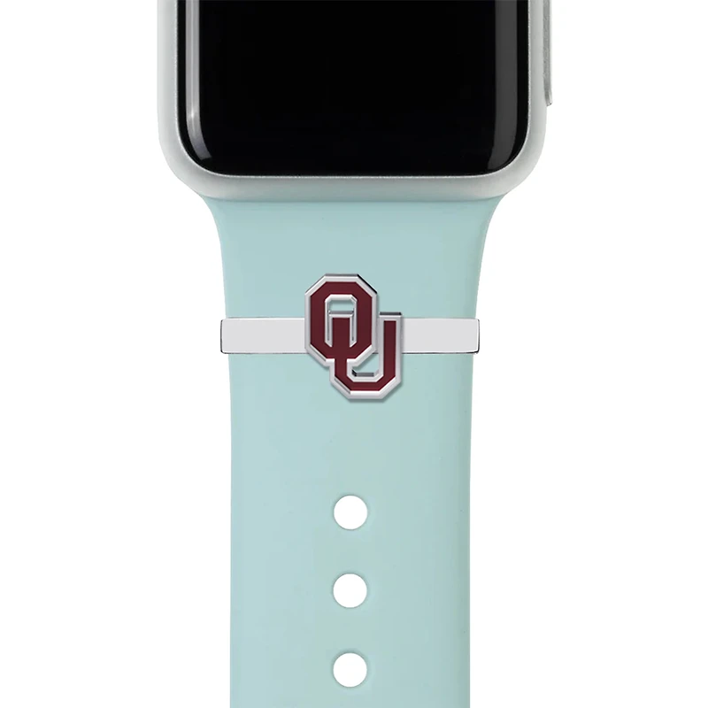 Dayna Designs Oklahoma Sooners Barre de montre en émail