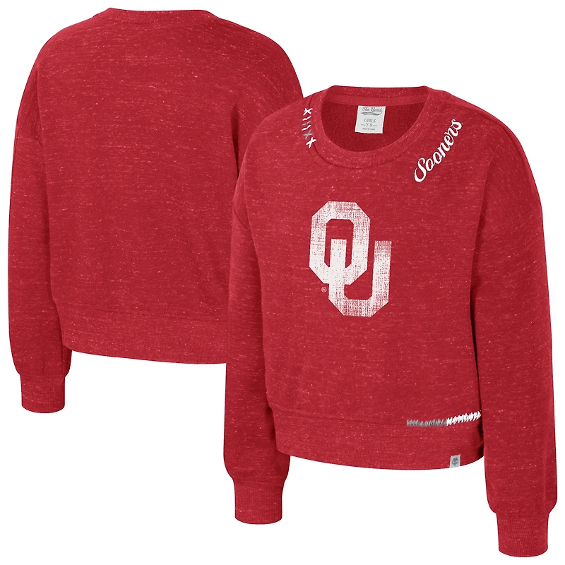 Sweat-shirt Just a Minute des Oklahoma Sooners du Colisée jeunes filles