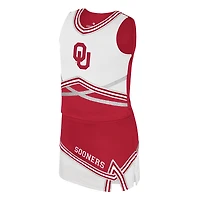 Ensemble deux pièces pour jeunes filles du Colisée Crimson Oklahoma Sooners Lollipop Park Cheer