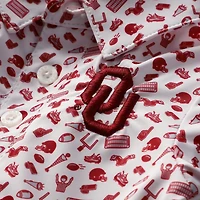 Body polo de performance à imprimé intégral Tom des Sooners l'Oklahoma pour bébé