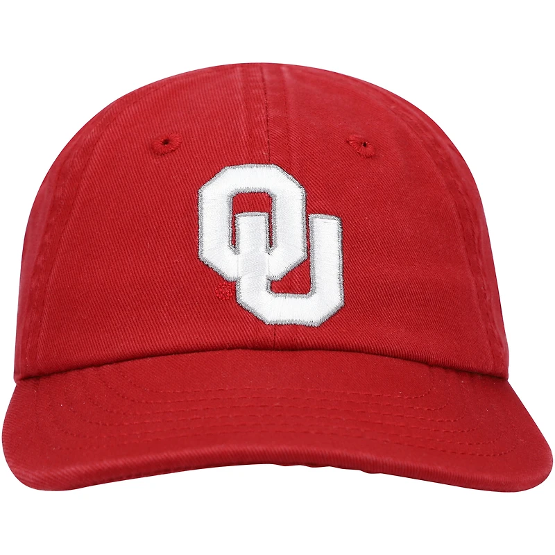 Infant Top of the World Crimson Oklahoma Sooners Mini Me Flex Hat