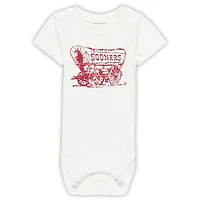 Infant Wes & Willy  Oklahoma Sooners Three-Pack Bodysuit Set