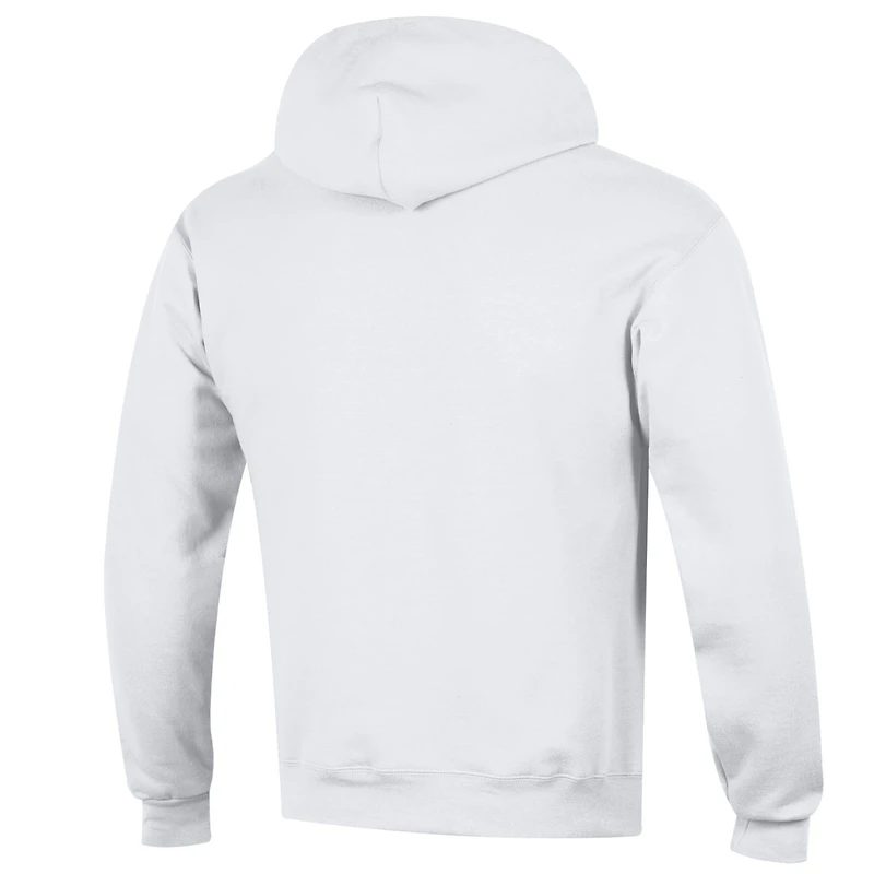 Men's Champion  White Oklahoma Sooners Arch Over Logo Pullover Hoodie