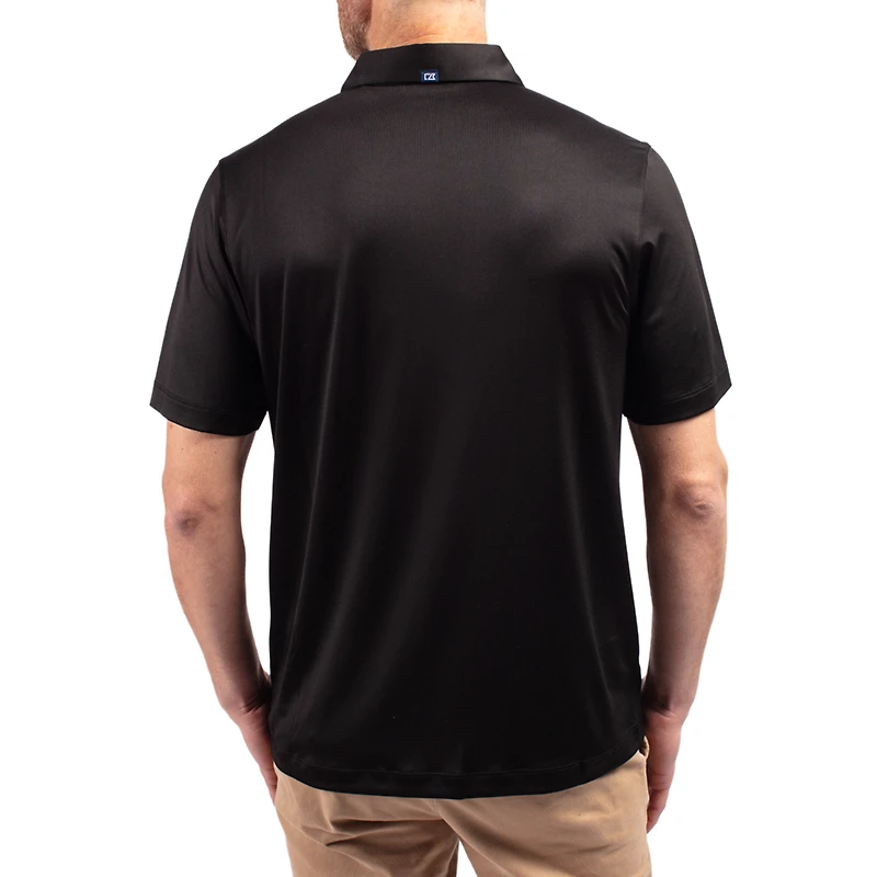 Men's Cutter & Buck  Black Oklahoma Sooners Forge Alumni Eco Stretch Recycled Polo