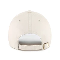 Men's '47 Cream Oklahoma Sooners Grand Stand Clean Up Adjustable Hat