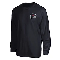 Men's Champion  Black Oklahoma Sooners Laminated All-Star Long Sleeve T-Shirt