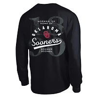 Men's Champion  Black Oklahoma Sooners Laminated All-Star Long Sleeve T-Shirt