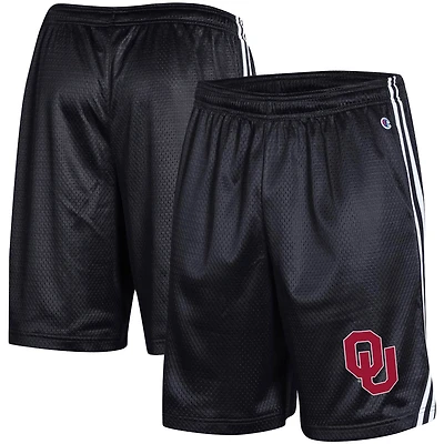 Short de crosse Champion Oklahoma Sooners Team noir pour hommes