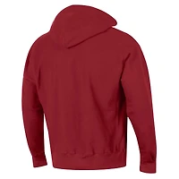 Sweat à capuche tissage inversé Champion Crimson Oklahoma Sooners Vault Late Night pour hommes