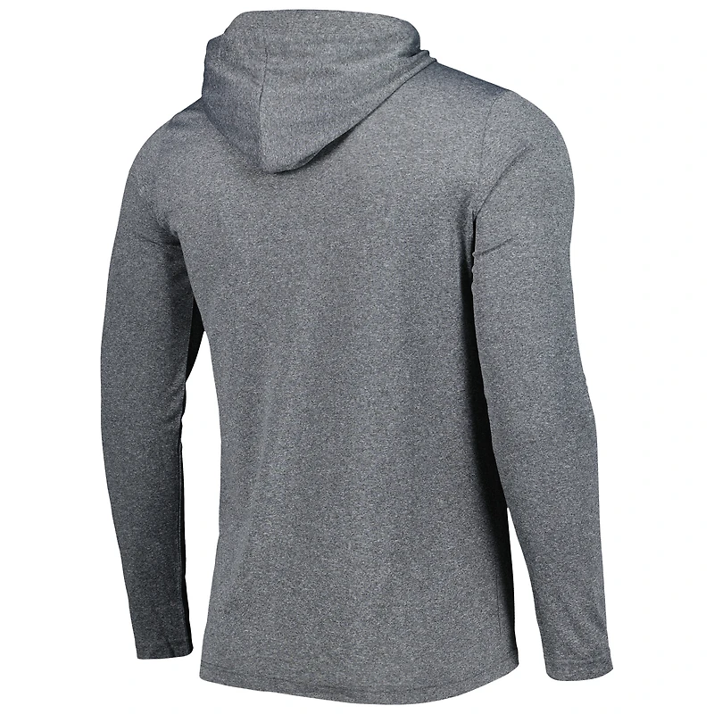 Men's Champion Gray Oklahoma Sooners Hoodie Long Sleeve T-Shirt