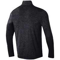 Men's Champion Heathered Black Oklahoma Sooners Field Day Team Quarter-Zip Jacket