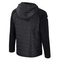 Men's Colosseum  Black Oklahoma Sooners Block The Sun Full-Zip Hoodie Jacket