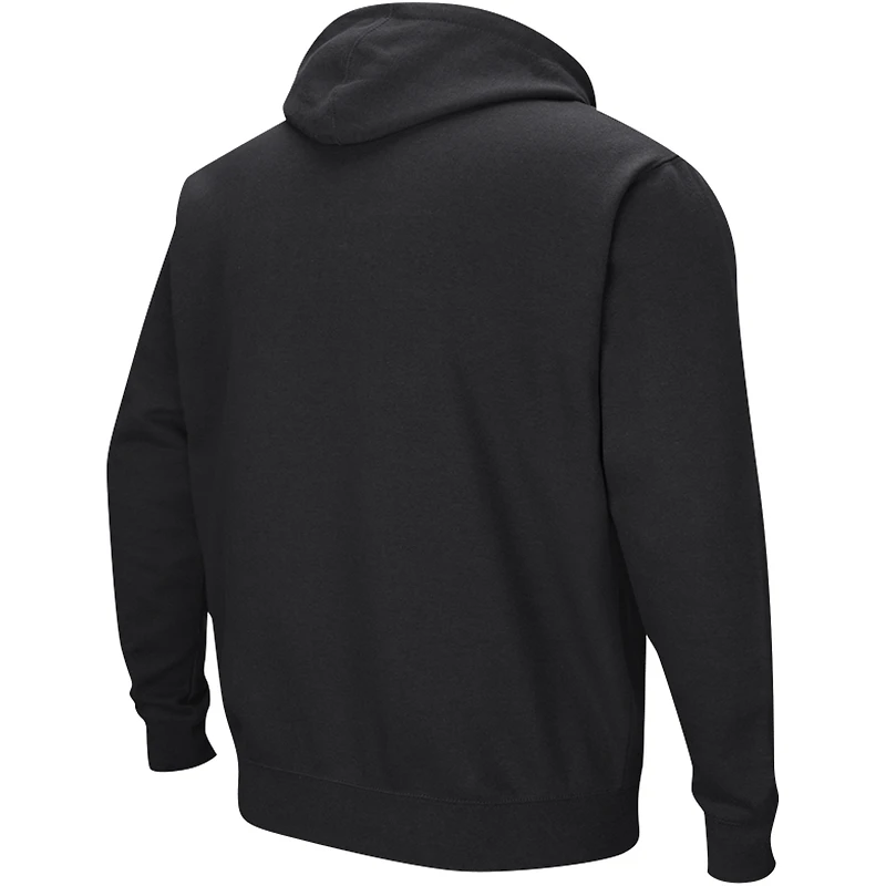 Men's Colosseum Black Oklahoma Sooners Double Arch Pullover Hoodie