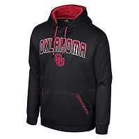 Sweat à capuche noir Colosseum pour hommes Oklahoma Sooners Reese