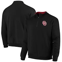 Veste à col zippé Colosseum noire pour homme, logo Oklahoma Sooners Tortugas