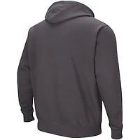 Sweat à capuche Colosseum Charcoal Oklahoma Sooners Arch & Team Logo 3.0 pour hommes
