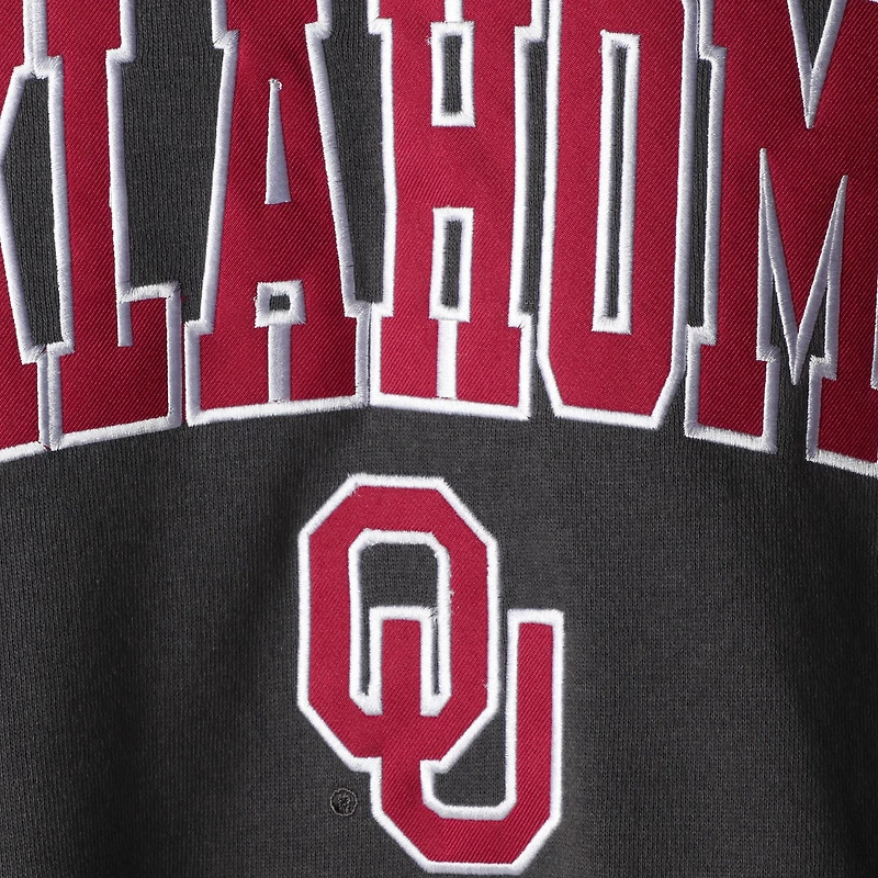 Sweat Colosseum Charcoal Oklahoma Sooners Arch & Logo Homme