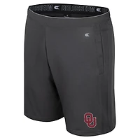Men's Colosseum Charcoal Oklahoma Sooners Forget Shorts