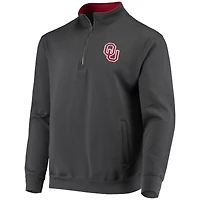 Colosseum Charcoal Oklahoma Sooners Tortugas Logo Veste zippée pour homme
