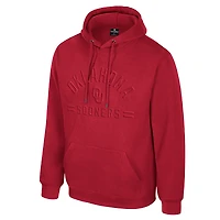Men's Colosseum Crimson Oklahoma Sooners New Member Hoodie