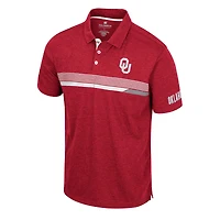 Colosseum Crimson Oklahoma Sooners No Problemo Polo pour homme