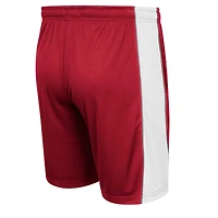 Men's Colosseum Crimson Oklahoma Sooners Panel Shorts