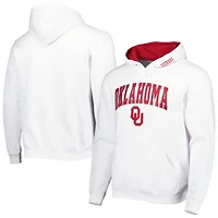 Sweat à capuche Colosseum Oklahoma Sooners Arch & Team Logo 3.0 blanc pour homme
