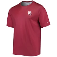 T-shirt Columbia Crimson Oklahoma Sooners Terminal Tackle Omni-Shade pour homme