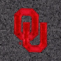 Men's Columbia Gray Oklahoma Sooners Canyon Point Raglan Half-Zip Top