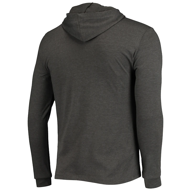 Ensemble pyjama à capuche et jogging manches longues pour homme Concepts Sport Crimson/Heather Charcoal des Oklahoma Sooners Meter