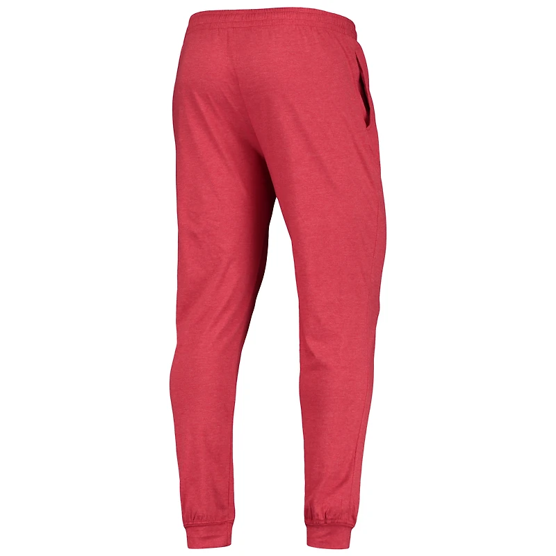 Ensemble pyjama à capuche et jogging manches longues pour homme Concepts Sport Crimson/Heather Charcoal des Oklahoma Sooners Meter