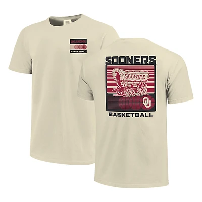 Couleurs confortables crème pour hommes Oklahoma Sooners Basketball Staredown