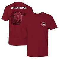 T-shirt City Line pour homme des Sooners de l'Oklahoma Crimson