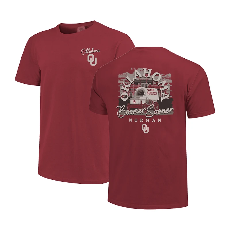 Men's Crimson Oklahoma Sooners Hyper Local T-Shirt