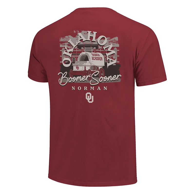 Men's Crimson Oklahoma Sooners Hyper Local T-Shirt