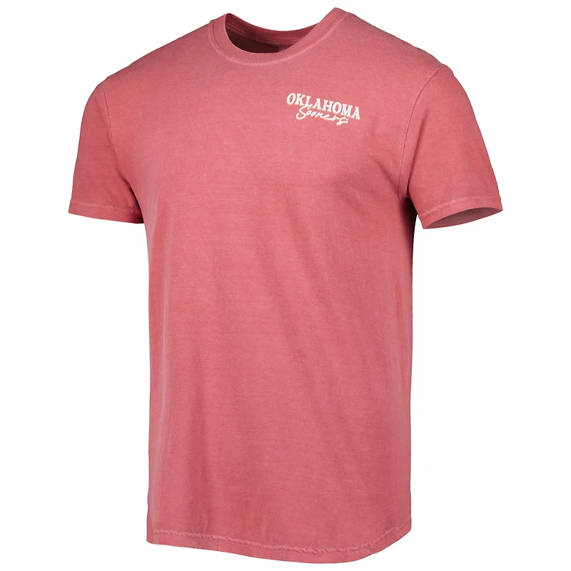 T-shirt Hyperlocal Oklahoma Sooners cramoisi pour homme