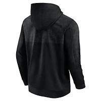Men's Fanatics Black Oklahoma Sooners Defender Pullover Hoodie