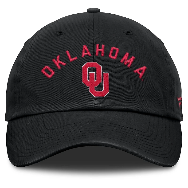 Casquette ajustable Myth noire Fanatics des Sooners de l'Oklahoma pour homme